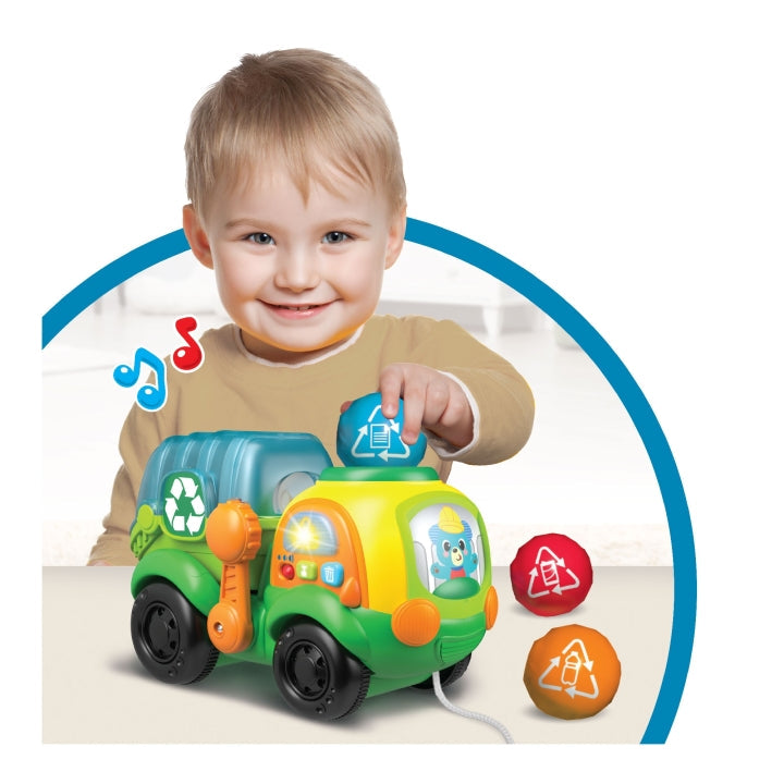 Winfun Pull Along Recycle Truck