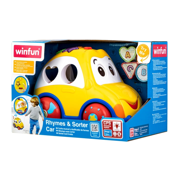 Winfun Ryhmes & Sorter Car