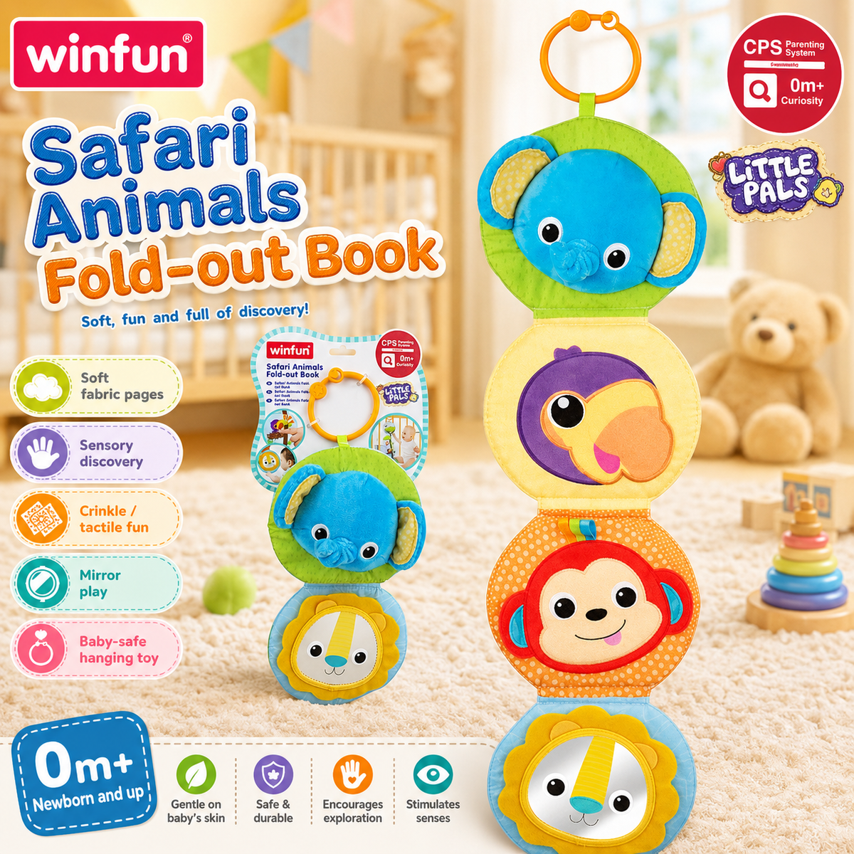 Winfun Safari Fold-Out Book