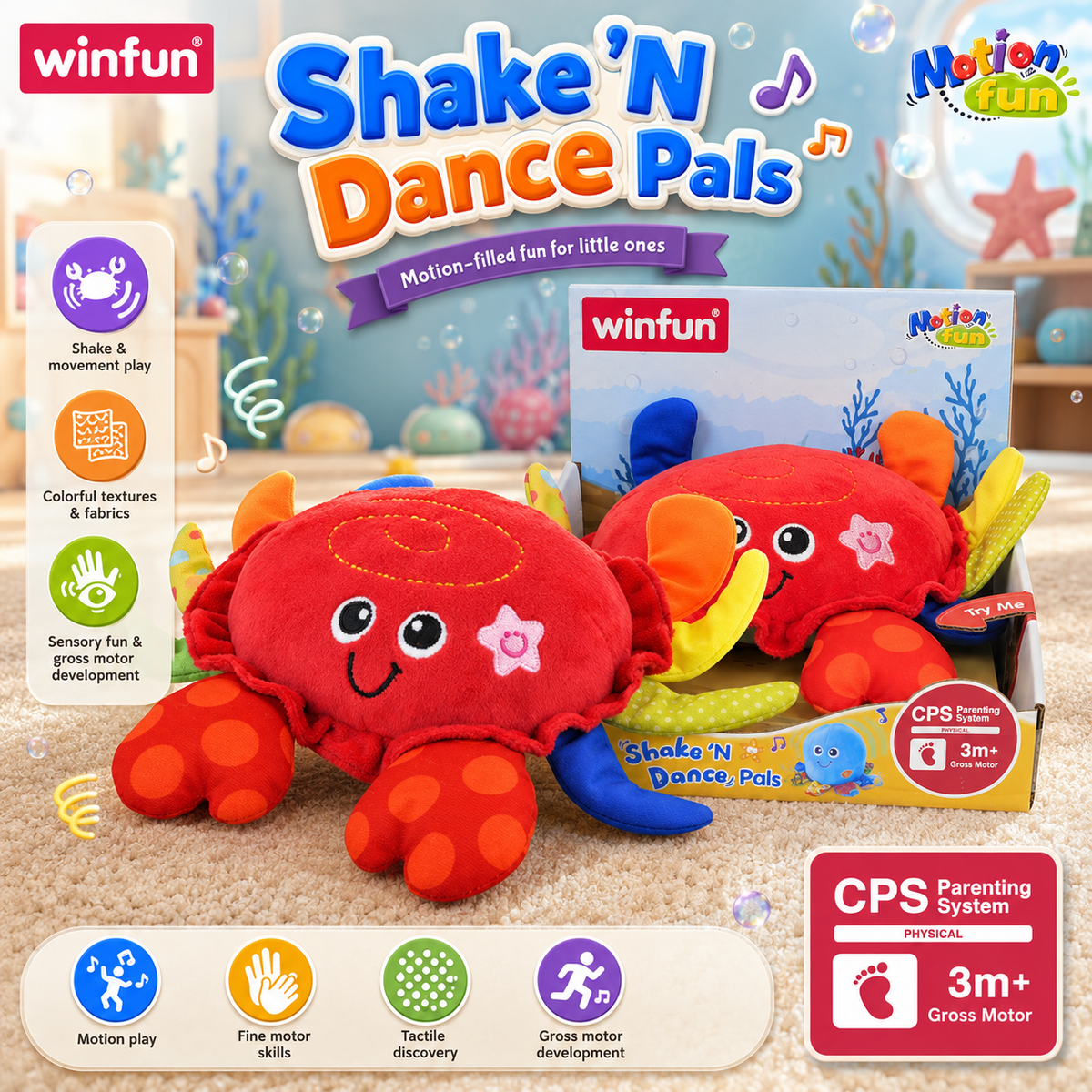 Winfun Dancing Crab Toy