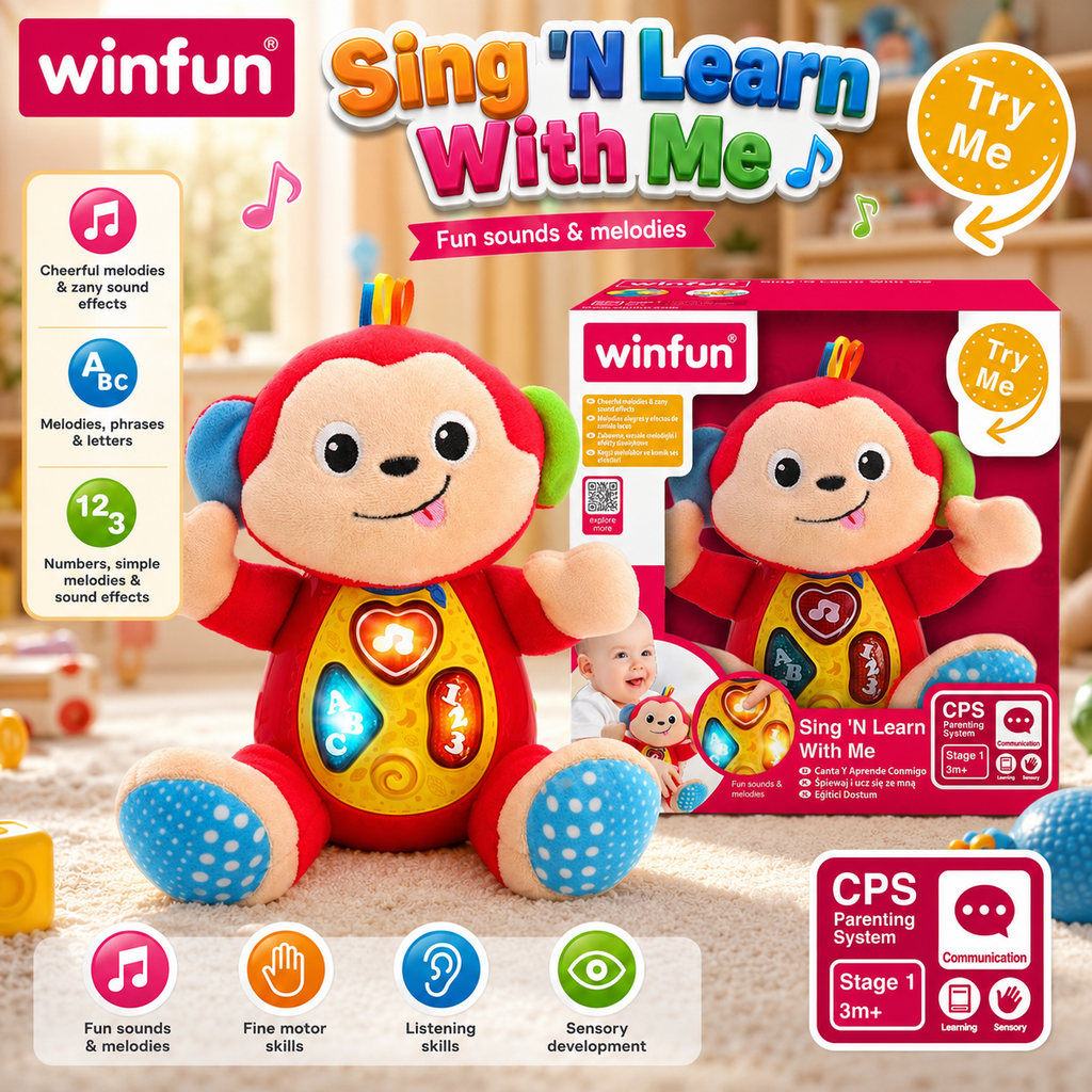 Winfun Sing Learn Monkey