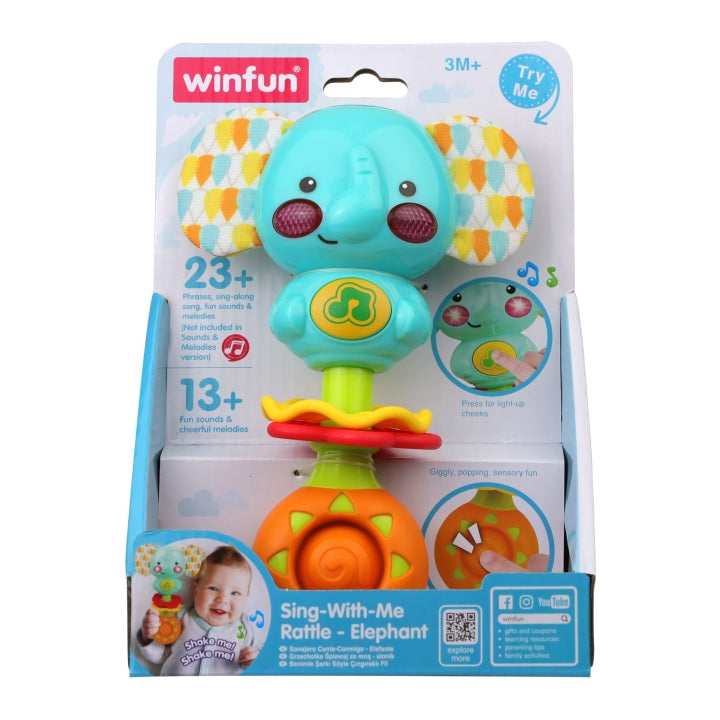 Winfun Rattle Elephant