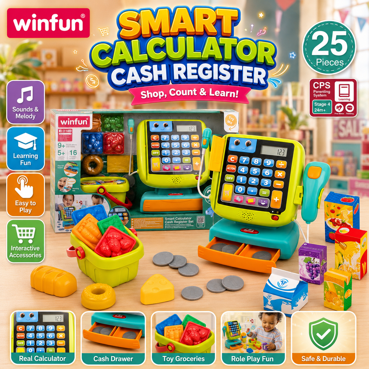 Winfun Smart Calculator Register