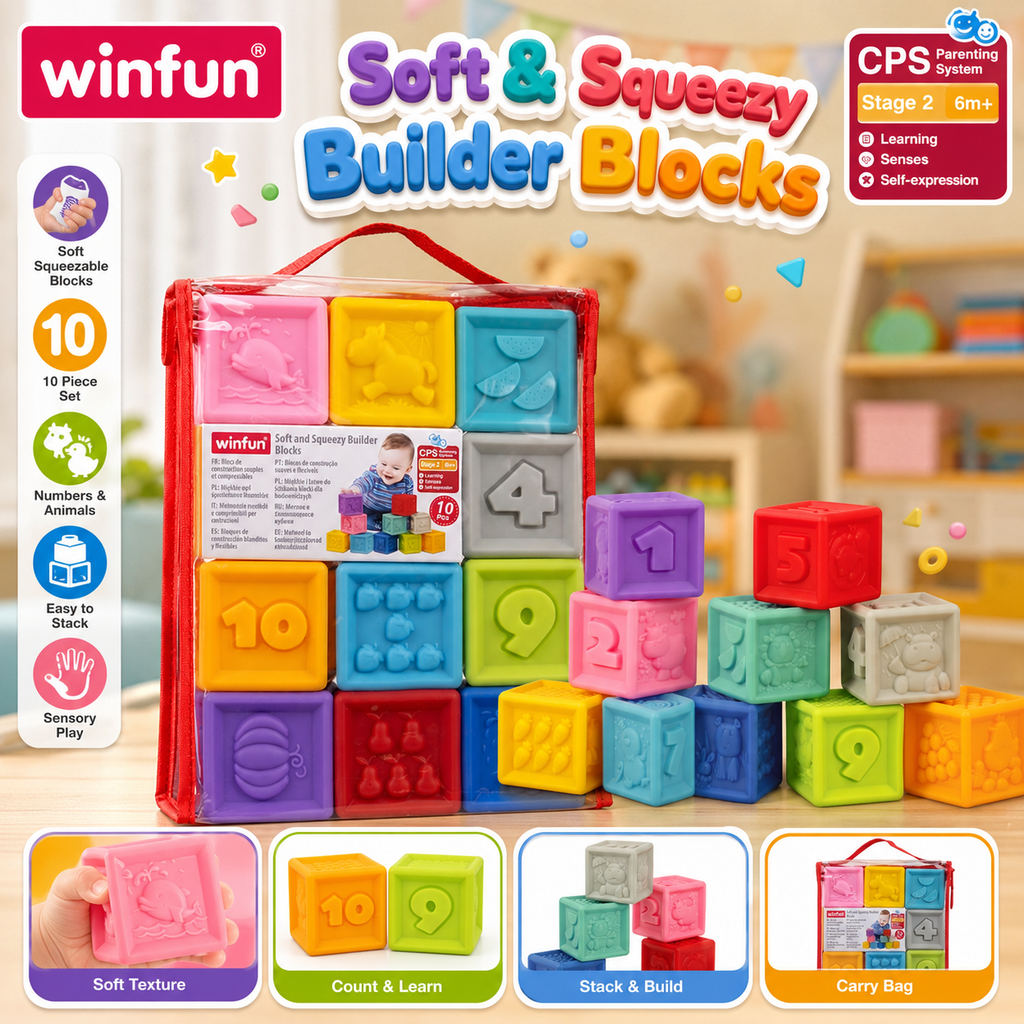 Winfun Squeezy Builder Blocks