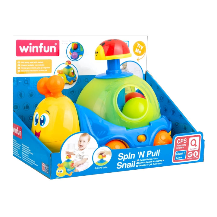 Winfun Spin N Pull Snail