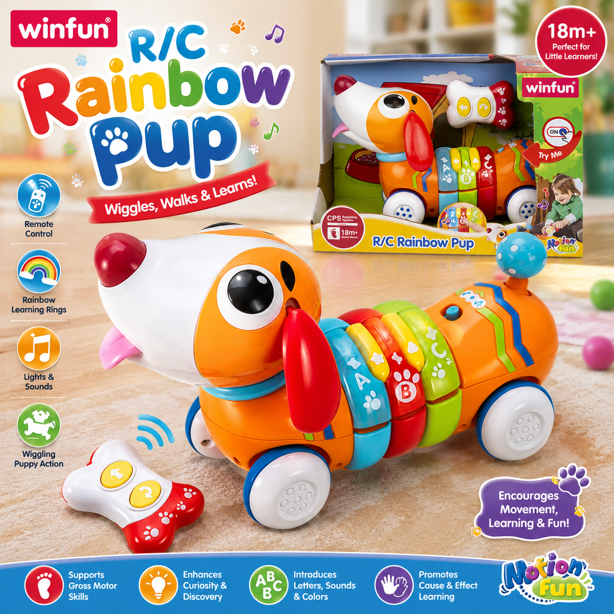 Winfun Walk With Puppy