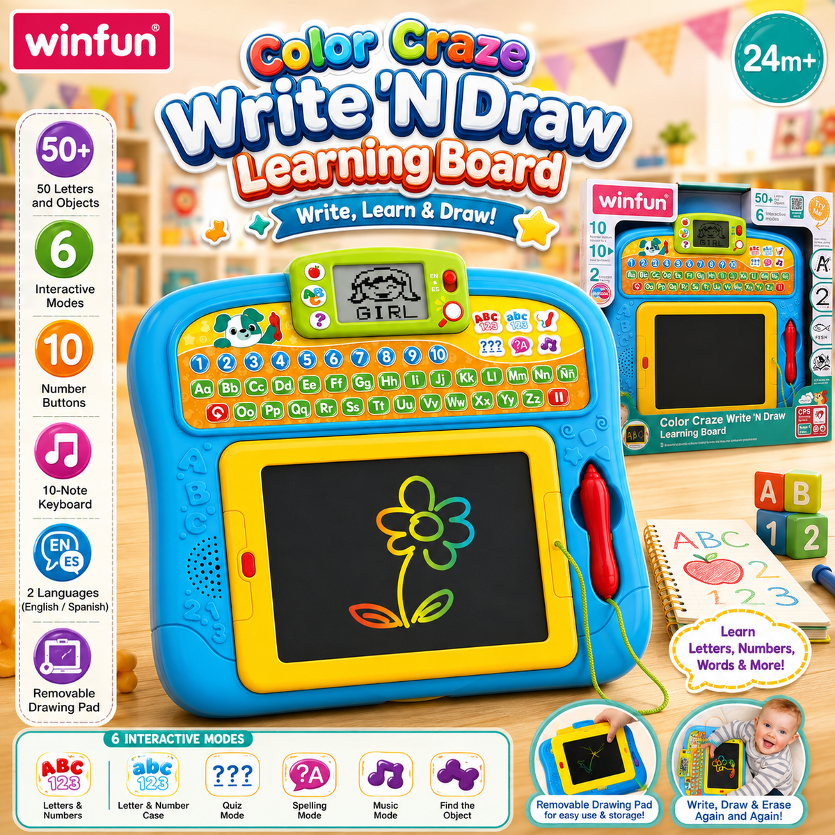 Winfun Color Craze Draw Board
